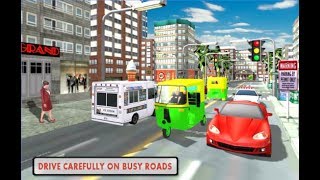 Modern Auto Tuk Tuk Rickshaw Android Gameplay HD screenshot 2