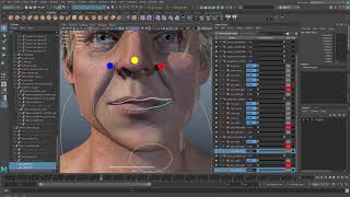 joint based facial expression 18 jaw shift