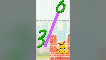 Draw To Smash logic puzzle brain game level 125  #gaming  #shorts #youtubeshorts  #shortfeed