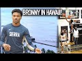 Bronny James TAKES OVER FIRST GAME IN HAWAII!