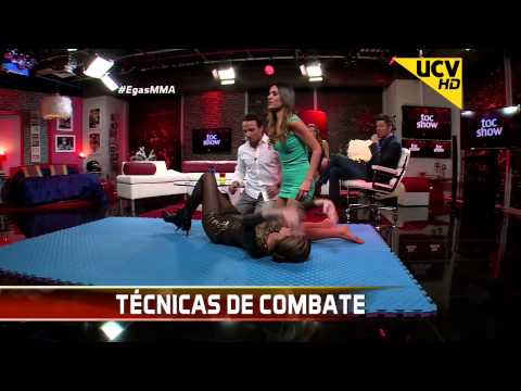 Técnicas de combate Flavia y DivinaFran