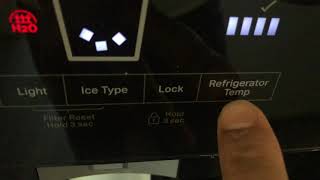 Whirlpool Refrigerator/Freezer - How to adjust refrigerator temperature
