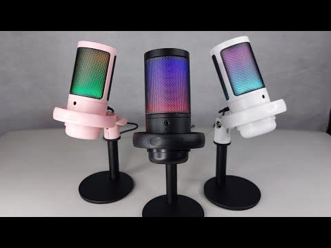 Quick Look ME6S RGB Mic Features, Accessories, and Colors - YouTube