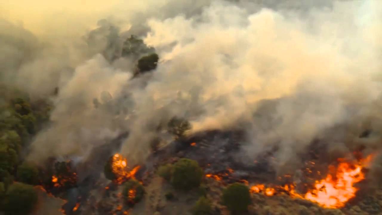Utah Army National Guard Aerial Firefighting Video 2 of 3