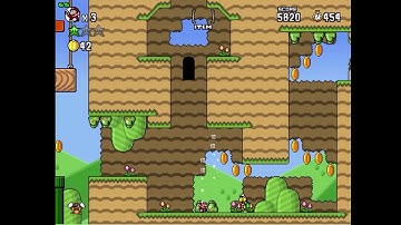 Super Mario Bros X 1.4.4 Custom level - 1-3.
