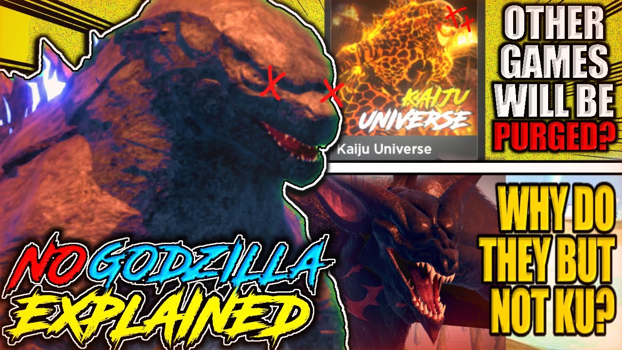 Why KU Can't Use GODZILLA But Other Games Do | Full Situation Explained ||| Kaiju Universe
