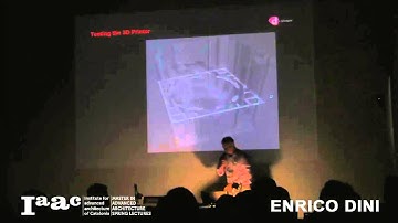 IAAC Lecture Series 2013 - Enrico Dini