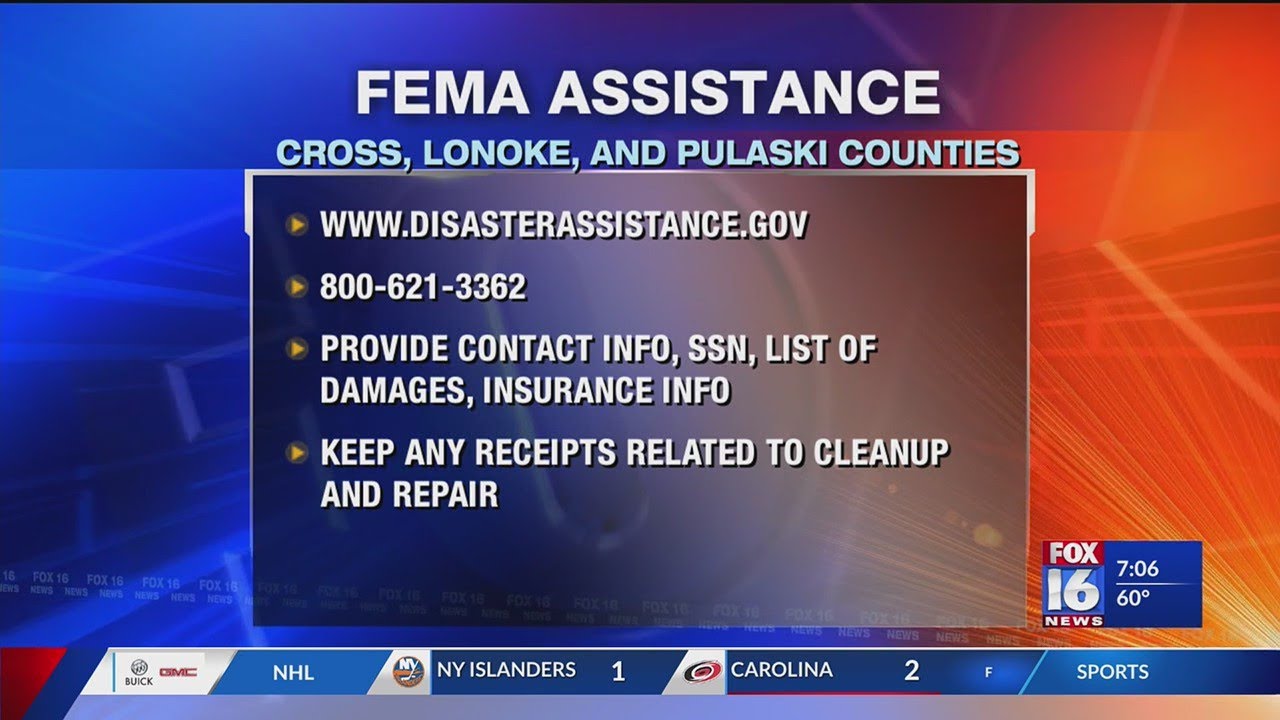 FEMA offers assistance to storm victims in Arkansas - YouTube