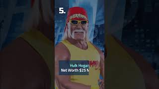 Top 10 Richest WWE Wrestlers Of All Time #shorts #wwe