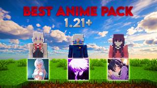 Top 3 Anime Texture Packs for Minecraft 1.21.11 - 26.3  | Best PvP Packs for Crystal PvP & SMP