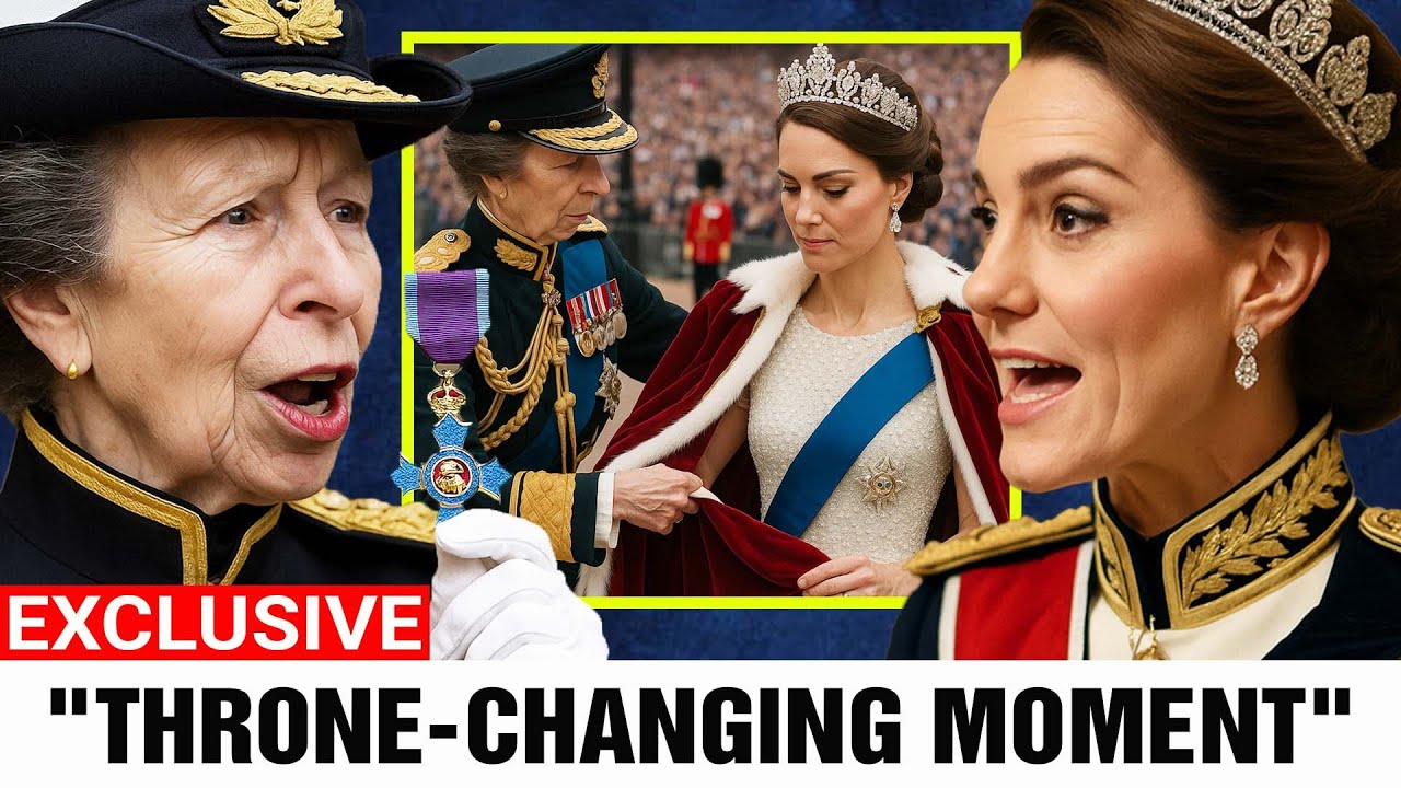 Princess Anne CROWNS Catherine ‘Monarch’s Honour’ in SHOCKING Trooping the Colour Power Shift!