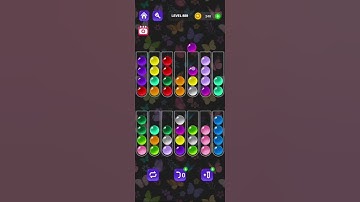 Ball Sort Master Level 889 #ballsortmaster #ballsortmastersolution #puzzlegame #gaming #games
