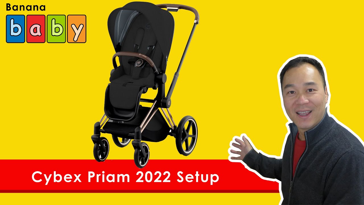 Cybex Priam 2022 | Review | Unboxing | Setup of Frame & Seat - YouTube
