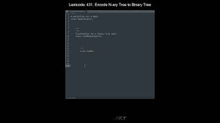 Leetcode 431. Encode N-ary Tree to Binary Tree in Python | Python Leetcode | Python Coding Tutorial