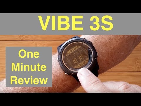 ZEBLAZE VIBE 3S Absolute Toughness 5ATM Waterproof Smartwatch: One Minute Overview