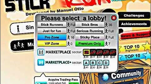 Stick Run Full Trade Room [TRIcK]