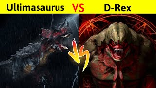 Ultimasaurus Vs Diabolus Rex आखर इस Hybrid Dinosaur क यदध म कसक हग जत
