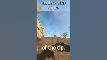 Mirage T-Smokes - Jungle (A-Site) Smoke #cs2 #cs2nades #cs2tips #regentxd