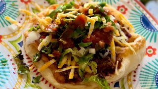 🔥 Best Sourdough Discard Indian Fry-Bread Beef Tacos  @TheBallerinaFarm   #food #sourdough #beef
