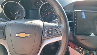 How to turn on/off traction control and Stabilitrak in 2010-2015 Chevy Cruze
