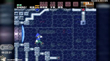 Super Metroid Map Rando Seed #29 (Hard/Tricky)