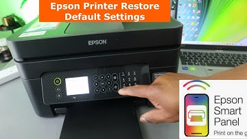Epson Printer  How To Restore Factory Default Settings Or Network Settings