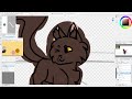 Antlerpaw and Wishbone Speedpaint