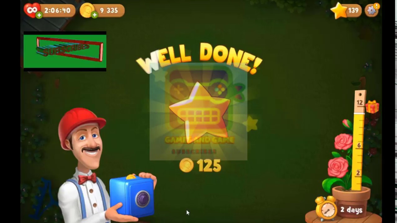 Gardenscapes Hard Level 831 YouTube