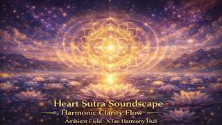 Heart Sutra Soundscape · Harmonic Clarity Flow (Ambient Field) · XTao Harmony Hub · 般若波羅蜜多心經