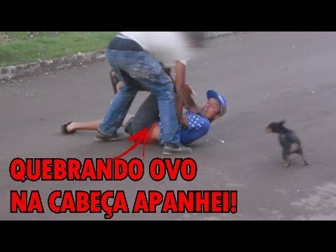 JOGANDO OVO NA CABEÇA DE DESCONHECIDOS: DESAFIO - YouTube