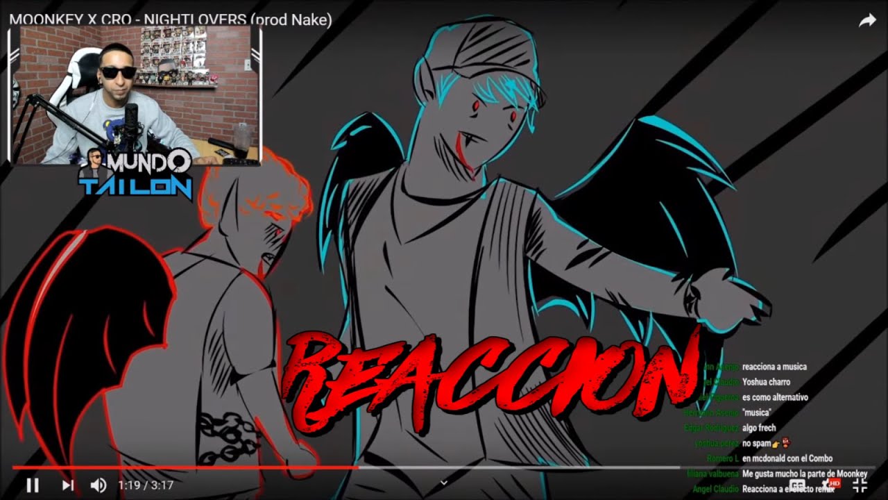 MOONKEY X CRO - NIGHTLOVERS - REACCION 🦇💕