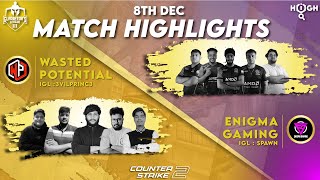 HIGHLIGHTS | #ENIGMAGAMING VS #WASTEDPOTENTIAL | DEC 8 2023 | GL3 | CS2