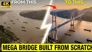 The Incredible Process Of Building A Massive Mega Bridge From Scratch