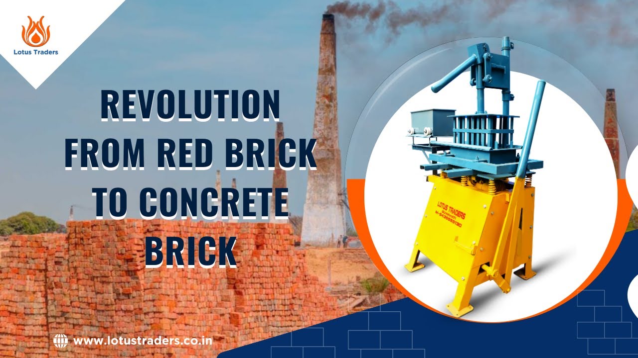 Red Bricks To Concrete Bricks Bricks Making Machine Guwahati Assam