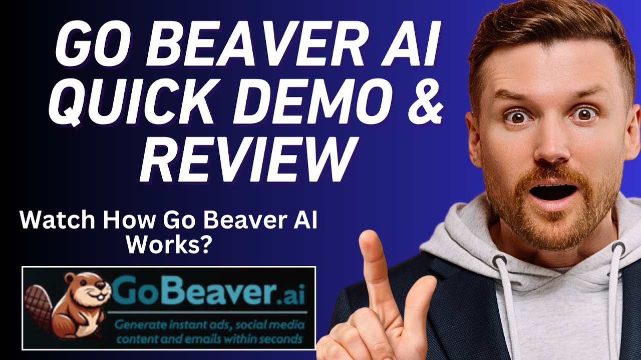 Go Beavers Script Go Beaver AI Quick DEMO & Review | Complete Working Explained - YouTube