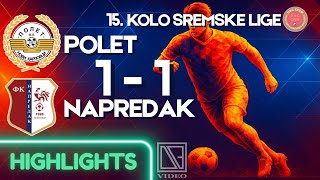 Fk Polet Novi Karlovci - Fk Napredak Popinci Highlights 23.11.2025.