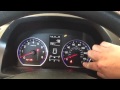 How to reset oil change reminder on 2007 - 2011 Honda CRV