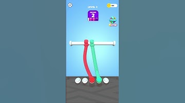 Tangle master 3D / New android game play #2 #shorts