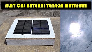 Cara Membuat Alat Cas Baterai Tenaga Matahari  Diy Project