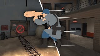 From Spawn to Spawn on pl_upward