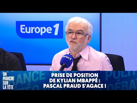 Pascal Praud s'agace après la prise de position de Kylian Mbappé