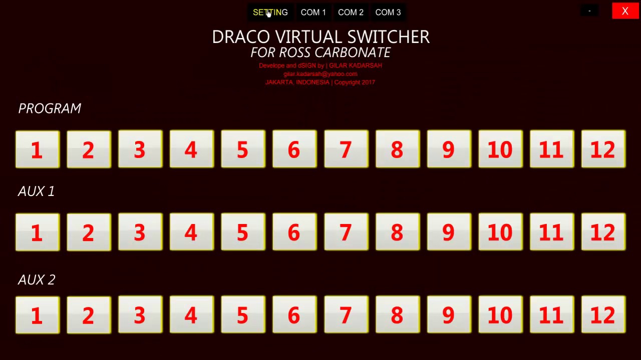 DRACO VIRTUAL SWITCHER
