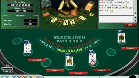 Livedealer.org | Playtech live blackjack (Asian dealer studio)