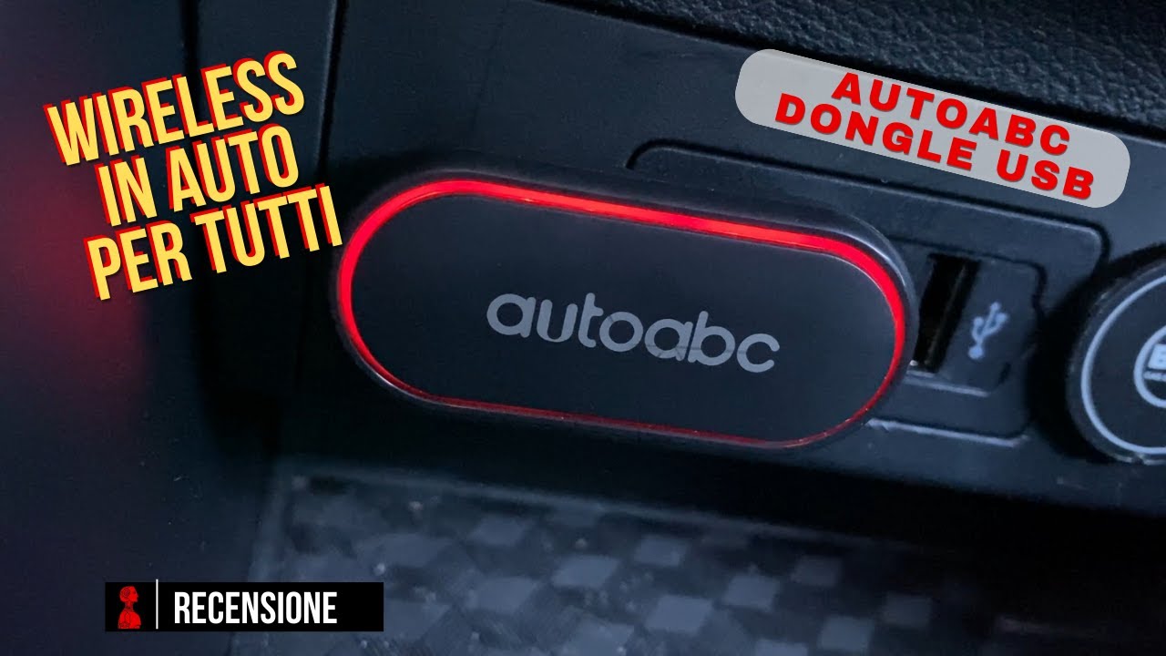 Adattatore Wireless 2 In 1 Per CarPlay E Android Auto - Trasforma La Tua Auto Cablata In Wireless, Plug And Play Per Auto Dal 2016