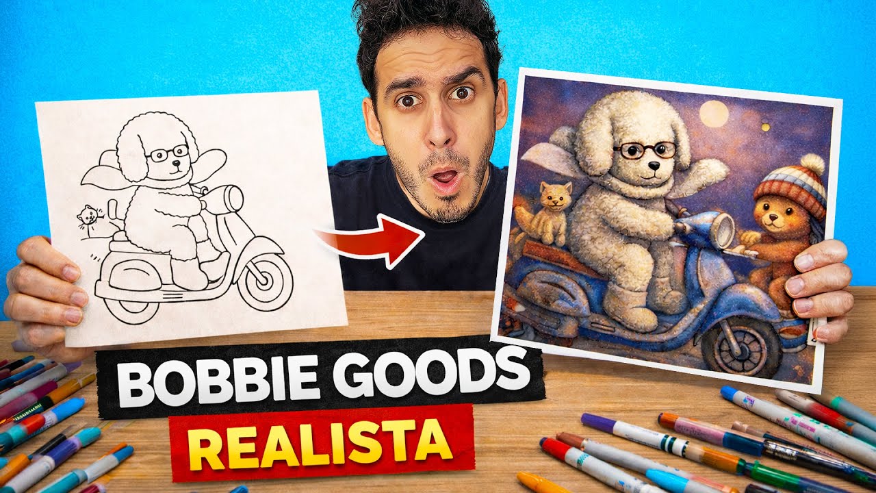 Coloreo una Página VIRAL de Bobbie Goods Estilo REALISTA 🎨