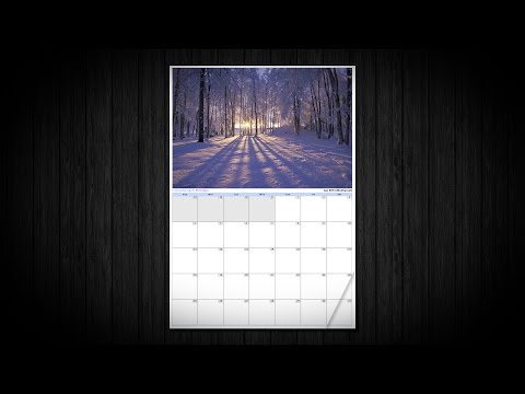 Tutorial Photoshop in romana cum sa-ti faci un calendar
