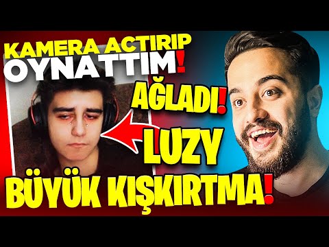 İLK DEFA LUZY E KAMERA AÇTIRIP KIŞKIRTTIK! (AĞLADI) PUBG Mobile