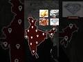 भारत के खनिजो के क्षेत्र 🌍 | minerals of india Through By Map Animation #upsc #geography #shorts