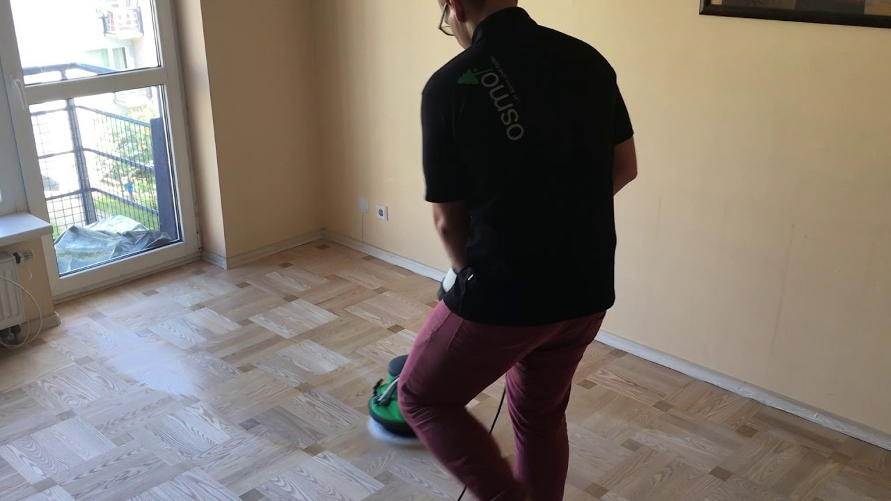 Grindų padengimas Osmo Hardwax Aliejus Natūralus efektas 3041 - YouTube