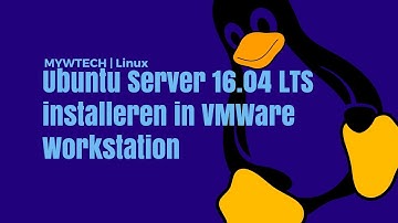 Ubuntu server 16.04 LTS installeren in VMWare Workstation | Linux